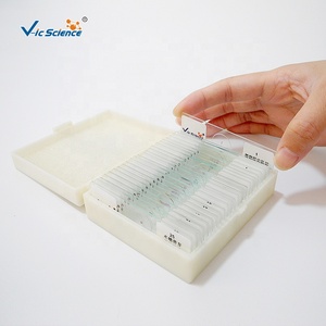 Microscopio biológico básico, juego de diapositivas preparadas, diapositivas de microscopio de enseñanza para la ciencia médica - Product Image 2