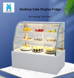 0.7m nhỏ Duy nhất-nhiệt độ Countertop bánh hiển thị mát máy nén tủ lạnh tủ với khí hậu mát mẻ <span class=keywords><strong>Showcase</strong></span> - Product Image 3