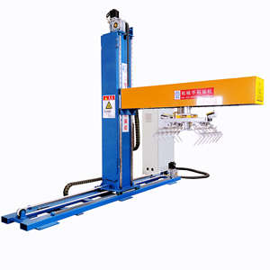 Paletizador automatizado robótico de una sola columna para la manipulación de bolsas y cajas de 25kg Venta de línea de embalaje del sistema de embalaje de tubos - Product Image 3