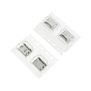 微型USB母连接器5针微型USB贴片焊接充电插座，用于电子电源端口维修DIY项目
