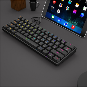 Teclado mecánico inalámbrico K28, dispositivo sensible con largo tiempo de espera, ergonómico, BT, 5,0, tipo-c, fácil de limpiar para juegos - Product Image 2
