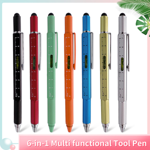 6 in1 architetto penna con puntatore Laser strumento di misura 1.0mm punta di precisione per il disegno tecnico Logo personalizzato fabbrica diretta - Product Image 4