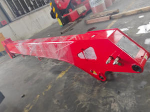Shenbai מפעל מכירת צבע צהוב אדום s700 פלדה טלסקופי 6.3ton עם מסך רגע טעינה