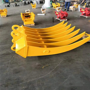 迷你挖掘机根耙铲斗附件有竞争力的价格挖掘耙 - Product Image 3