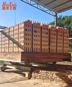 <strong>Brick</strong> Making Stacking Grouping Machine Firing Hole <strong>Brick</strong> Machine Tunnel Kiln Trade in China - Product Image 4