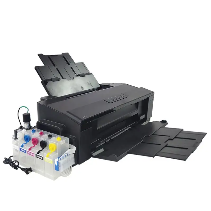 Fully tested 6 Color Borderless A3 plus inkjet printer DTF printer L1800 for Epson other printer supplies