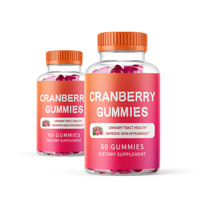 Kualitas tinggi OEM alami grosir Gummies Pag wanita probiotik untuk kesehatan vagina saluran urin kesehatan Cranberry Gummies - Product Image 2