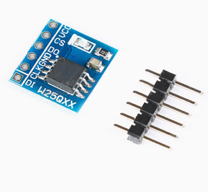 W25Q128ストレージモジュール128MbitフラッシュSPIインターフェース制御モジュール - Product Image 1