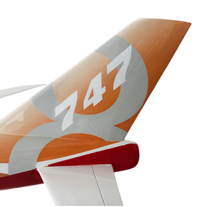 Büyük uçak modelleri büyük ölçekli 1.2 metre Boeing Airliner reçine uçak modeli 747-8 tanıtım sergi salonu zemin ekran - Product Image 3