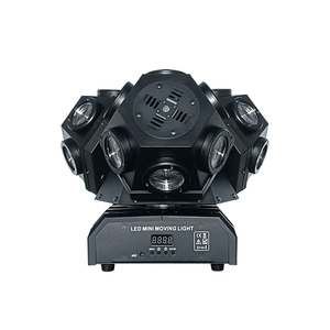 Factory Direct <strong>Sales</strong> High Power RGB Full Color 18PCS <strong>3</strong>-Head Beam Laser Light Moving Head <strong>LED</strong> Light Source - Product Image 6