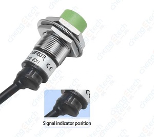 Para M18 impermeable/8DN2 Sensor de interruptor de proximidad inductivo de tres hilos NPN Normal abierto/cierre Normal 24V - Product Image 3
