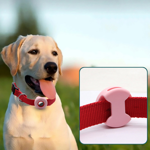 Airtag için sıcak yeni özelleştirilmiş silikon GPS izci koruyucu kabuk renkli Pet koruyucu kılıf - Product Image 3