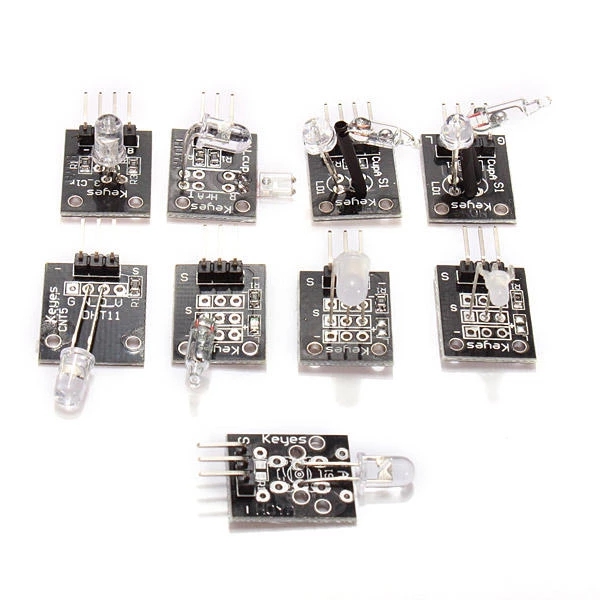 Juego de placa de sensor táctil 37 en 1, kit de iniciación para placas Arduinos oficiales