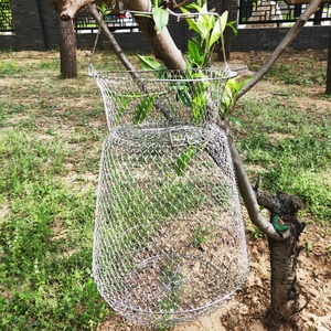 Thiết kế mới dây thép mạ kẽm cá Giỏ dây đóng mở cá giỏ xách tay giỏ cá mạnh mẽ và dễ sử dụng - Product Image 2