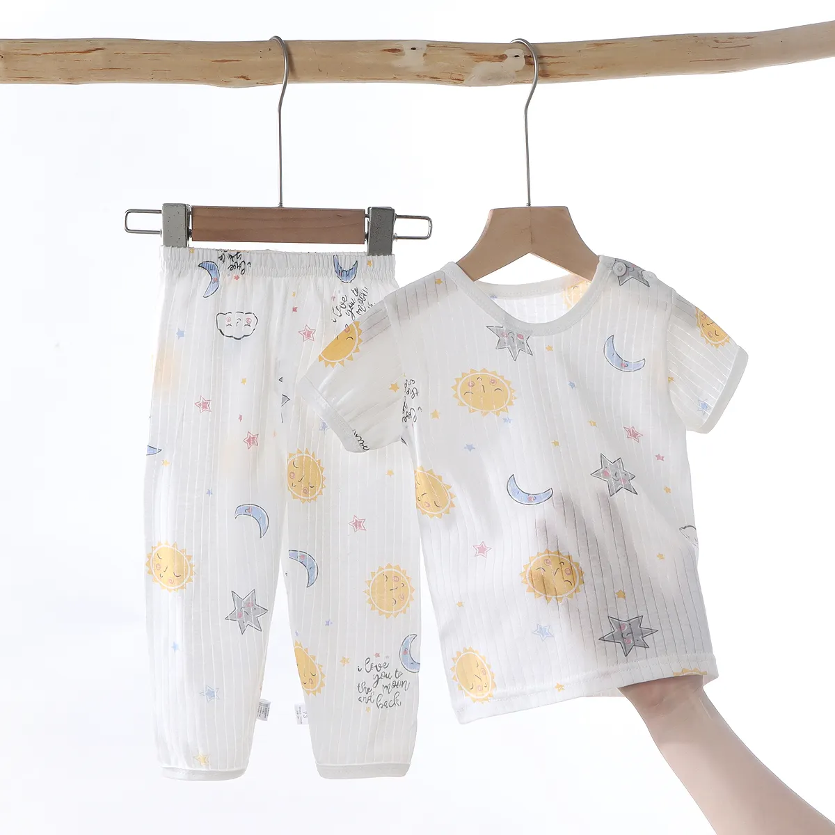 Boys Baby Cotton Pajamas Kids Clothing Sleepwear suit 2 pcs Cute design Children's Clothings Long Sleeve Pajamas