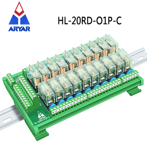 Placa de relé de 20 canales, módulo de relé de Control remoto, entrada AC DC 1NO1NC, módulo de relé PLC de 12V y 24V - Product Image 2