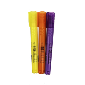 批发多色荧光笔水性凿子尖荧光笔记号笔学校文具绘图荧光笔 - Product Image 6