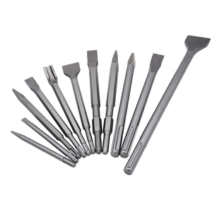 Cincel ADAMAS VALUE Sds Plus de punta máxima y cincel plano para hormigón y piedra, cincel Sds Max de alta calidad, cincel de punta de material 40cr