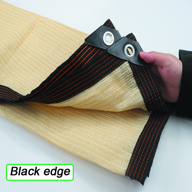 Bordure beige noir