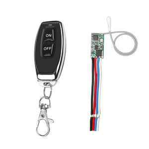 OEM 433 Mhz 1CHRFリレーレシーバーユニバーサルワイヤレスリモートコントロールスイッチマイクロモジュールLEDライトコントローラーDC3.6V-24VDIY