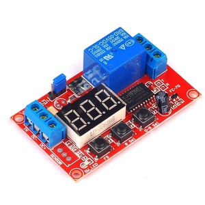 DC 5V 12V 24V LED Digital anzeige Home Automation Verzögerung relais Trigger zeit schaltung Timer Steuer zyklus Einstellbares Schalter modul - Product Image 4