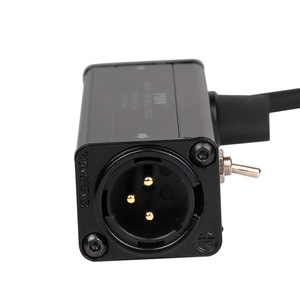 Conversión estéreo de 3,5mm Nivel de micrófono señal balanceada interfaz XLR salida consola mezcladora elimina el ruido actual - Product Image 3