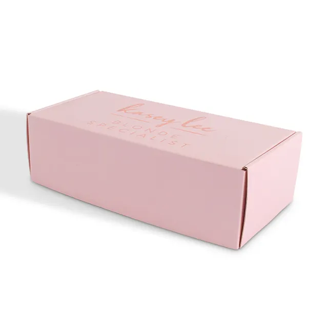 Высокое качество Подгонянный логотип гофрированная эко бумажная коробка подарочная коробка