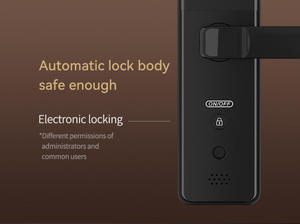 Sinovo Low MOQ Smart Türschloss WIFI Tuya Ttlock APP Fernbedienung Finger abdruck Digitale Tastatur NFC-Code Smart Lock für Hotel - Product Image 3