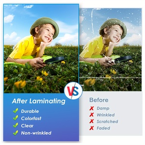 Nhà Máy Bán buôn 80mic trang trí Holographic cán lạnh cán phim cho quảng cáo Poster vật liệu - Product Image 6