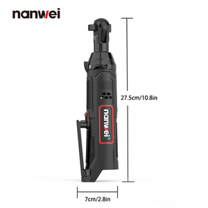 Nanwei 12v אלחוטי רב תכליתיים ברגים ליתיום סוללה חשמלי Ratchet מפתח ברגים