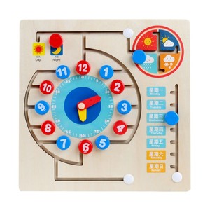 Children's <strong>Learning</strong> Toy Class <strong>Teaching</strong> Aids Kid Educational Toys Creative Multifunction Telling Time <strong>Teaching</strong> Clock - Product Image 6