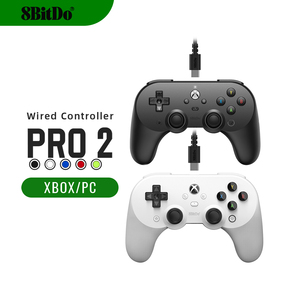 Xbox serisi X/S,Xbox One,Windows kablolu denetleyici Hall Joystick Gamepad için Xbox 10/11 desteği için 8Bitdo Pro 2 - Product Image 1