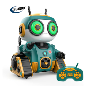ロボット玩具子供向け充電式リモートコントロールロボット自動デモ式音声ミュージカルRCロボット玩具 - Product Image 1