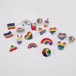 Cá nhân sáng tạo tùy ChỉNh Nóng bán cầu vồng loạt mềm men ve áo <span class=keywords><strong>pin</strong></span> để trang trí - Product Image 6