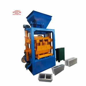 空心实心砌块制造机qtj4-26c砌块制造机高品质中国制砖机 - Product Image 1