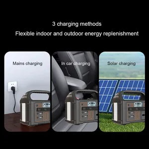 便携式户外应急电源100W 110V/220V太阳能可用LED显示屏太阳能系统 - Product Image 3