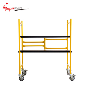 Suministro de fábrica Andamio extraíble Andamio plegable de acero Precio de fábrica Tamaño personalizado Andamio ajustable - Product Image 4