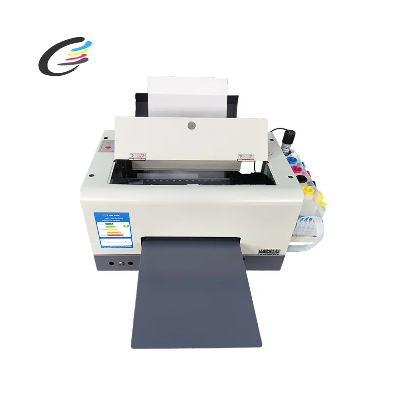 Imprimante DTF de taille A3 Fcolor L1800 Système d'alimentation en encre blanche continue Imprimante DTF