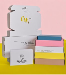 E-ticaret için özelleştirilebilir oluklu posta gönderim kutusu marka mümkün parsel kutusu - Product Image 3