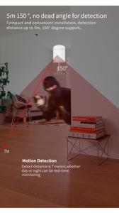 Tuya PIR Detector de detección humana ZigBee Sensor de movimiento inteligente Sistema de enlace de hogar inteligente - Product Image 5