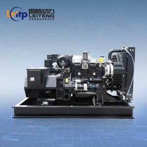 25kw & 32kva Open Frame Diesel Generator <span class=keywords><strong>Set</strong></span> Gecombineerd Met Puur Koperen Borstelloze Generator En Auto-Ats - Product Image 2