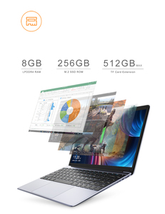 15,6 pulgadas intel Win10 CHUWI HeroBook Pro /HeroBook Plus 1920*1080 IPS pantalla Dual core 8GB RAM 256GB SSD portátil - Product Image 4