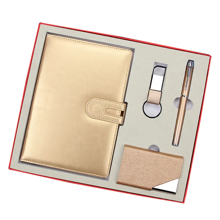 Амерпромо бизнес роскошный ноутбук офисный канцелярский подарочный набор компания индивидуальный логотип для Cients практичные сувениры подарки