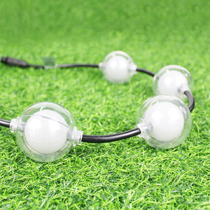 <strong>DMX</strong> 512 50MM 3D Ball <strong>LED</strong> RGB Party Light Christmas <strong>String</strong> Lights for Night Club Restaurant Stage Gymnasium - Product Image 5