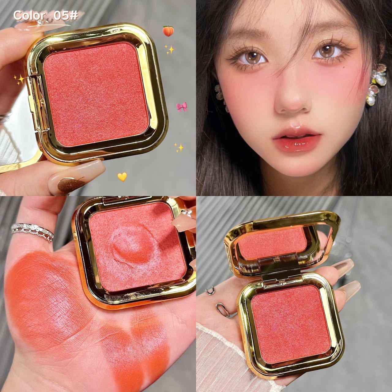 Mgl blush monochrome 05 aubépine rouge