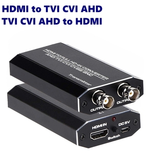 4K HDMI TO TVI CVI AHD BNC ตัวแปลงสัญญาณวิดีโอตัวแปลงสัญญาณตัวแปลงสัญญาณอะแดปเตอร์พร้อมรีพีตเตอร์ AHD lood loopout 500M สำหรับเครื่องบันทึกวิดีโอ - Product Image 2