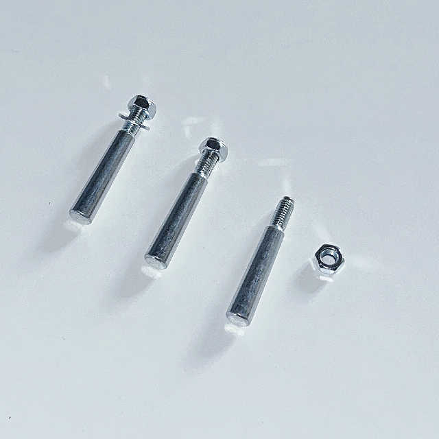 Safety Pins and Clips Accessories for Truss Connectors Steel Truss Pin with Thread