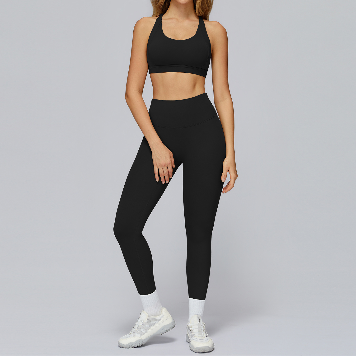 7011 Bra & 7011 Pants - High-End Black