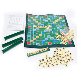 Trẻ Em Giáo Dục Sớm Bảng Chữ Cái Bảng Câu Đố Trò Chơi <span class=keywords><strong>Scrabble</strong></span> Gỗ Diy Đồ Chơi Ghép Hình Bảng Chữ Cái Ghép Hình Giáo Dục Có Thể Viết Được - Product Image 5