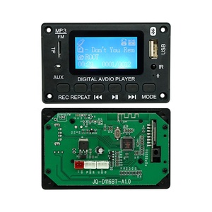 MP3Bluetoothモジュール5.0MP3プレーヤーミュージックオーディオLCDスクリーンモジュール12Vデコーダーボードミニキット - Product Image 3